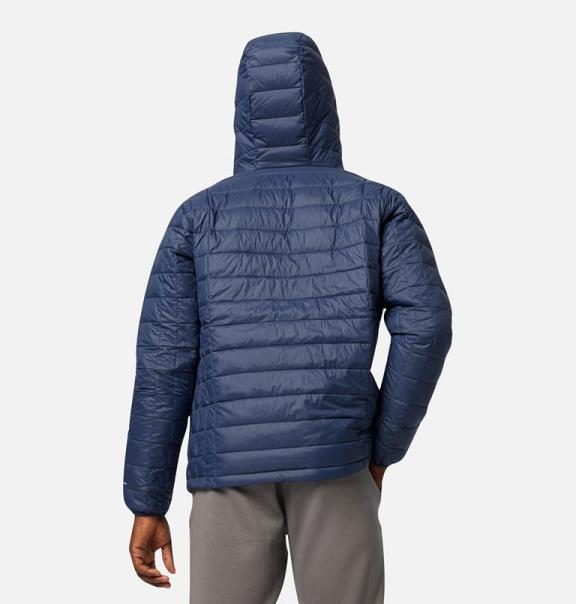 Columbia Voodoo Falls 590 Puffer Jacket Navy For Men's NZ36098 New Zealand